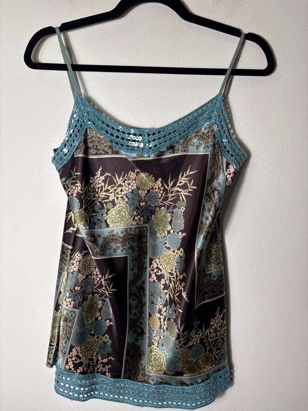 KLD Brown Floral Cami sz L